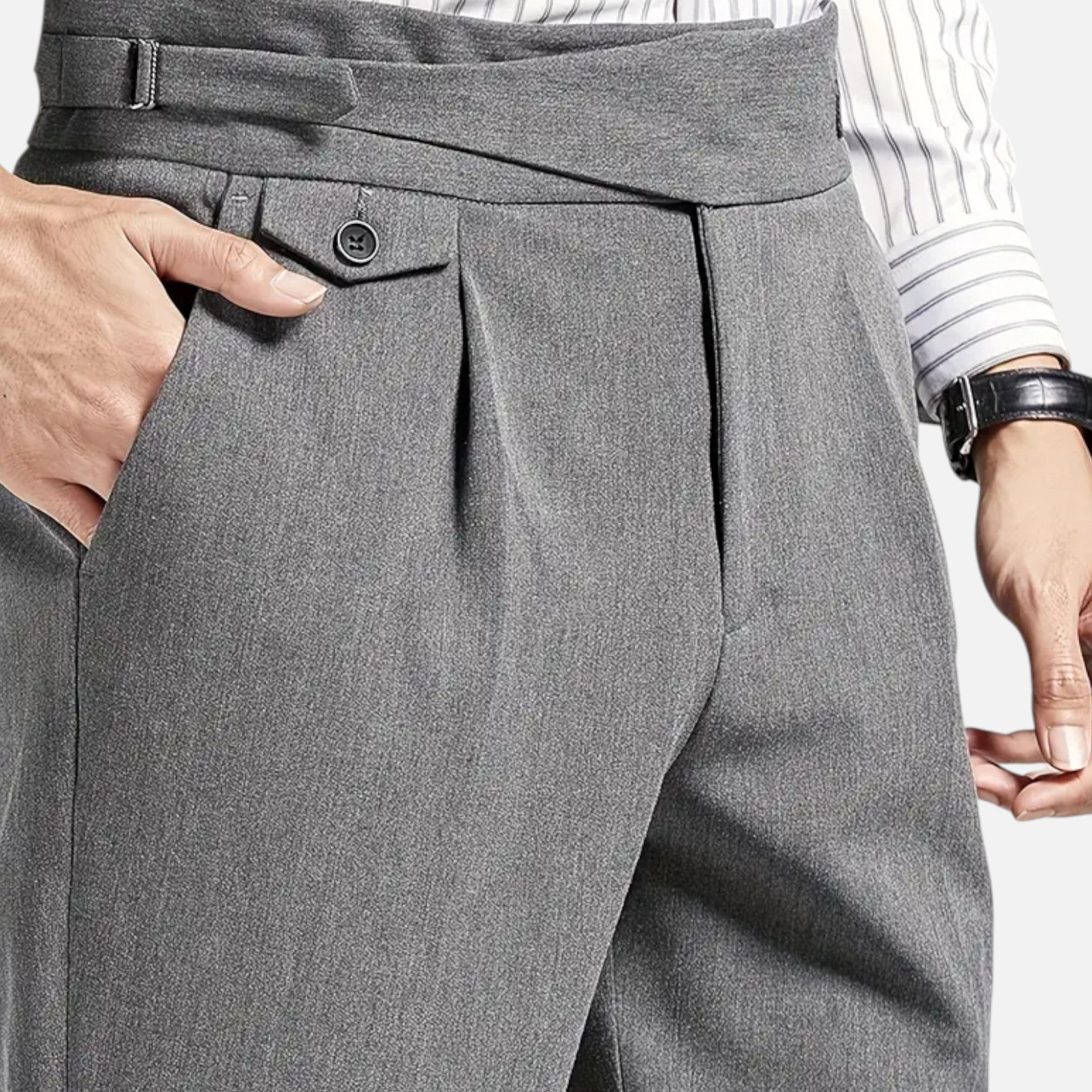 Valenta Mode | Męskie Spodnie Naples – Klasyczna Elegancja