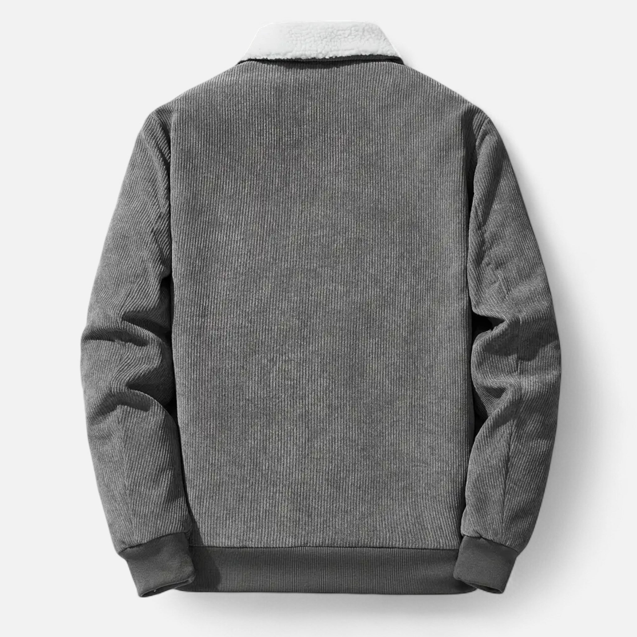 Valenta Mode | Męska Pikowana Kurtka z Polarem – Ciepło i Styl w Jednym