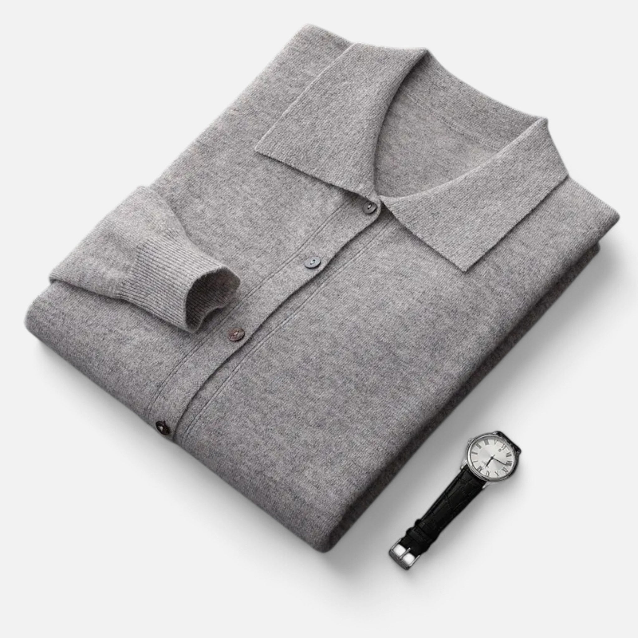 Valenta Mode | Męska Koszula z Guzikami w Kolorze Kontrastowym