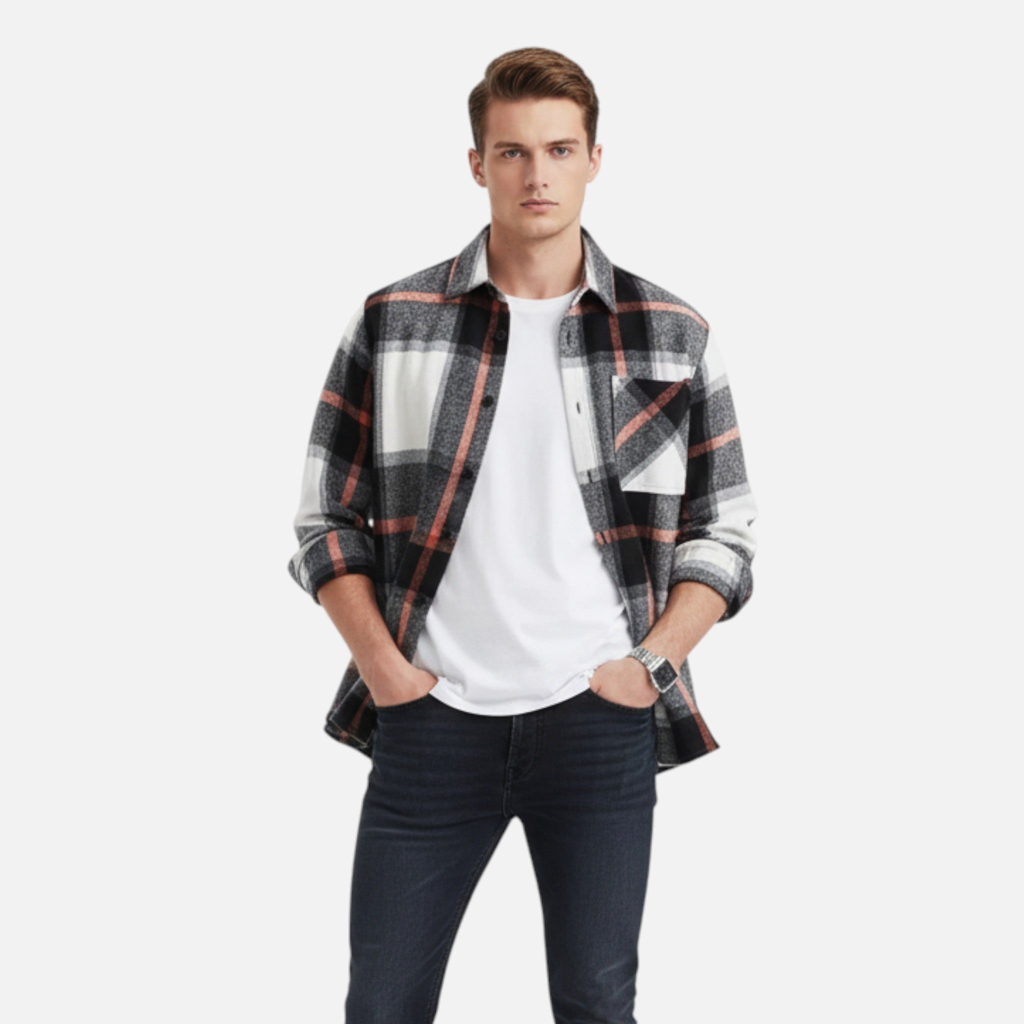 Valenta Mode | Męska Kurtka Casual – Klasyczna Elegancja na Co Dzień