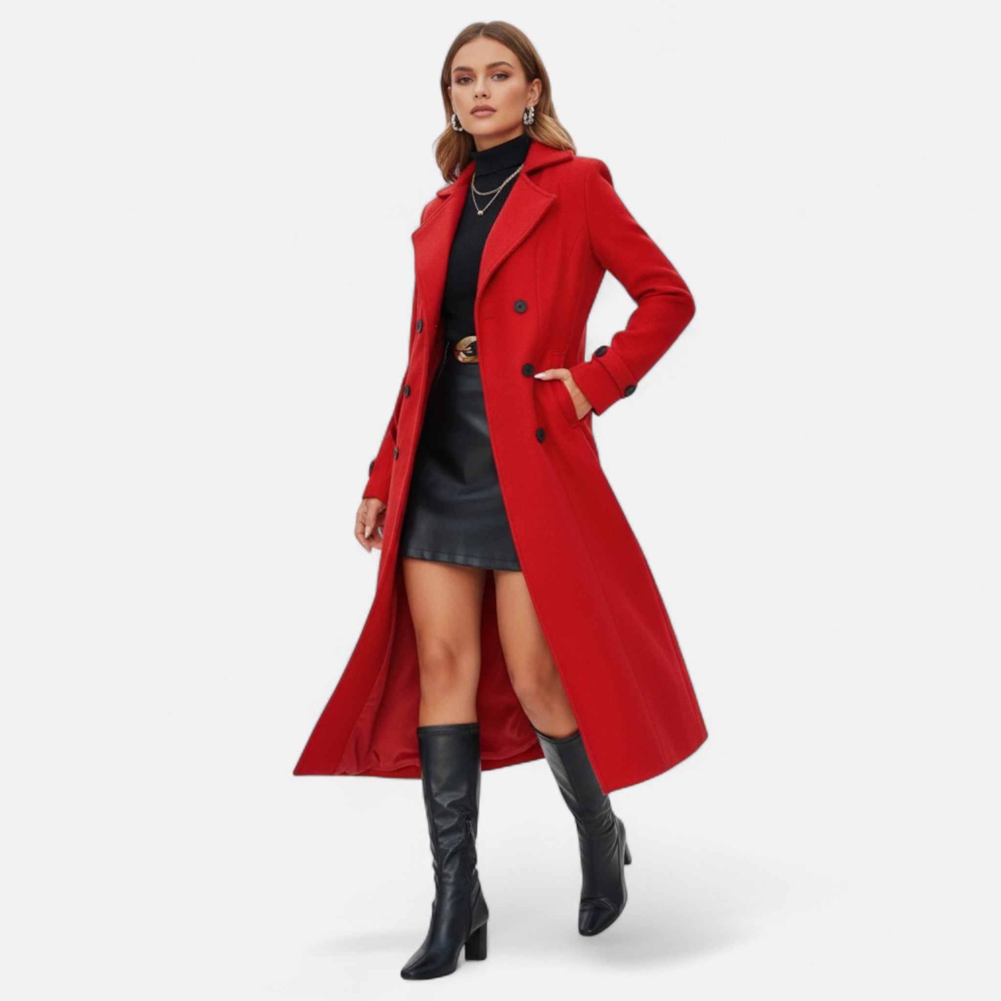 Valenta Mode | Damski Trencz – Ponadczasowa Elegancja