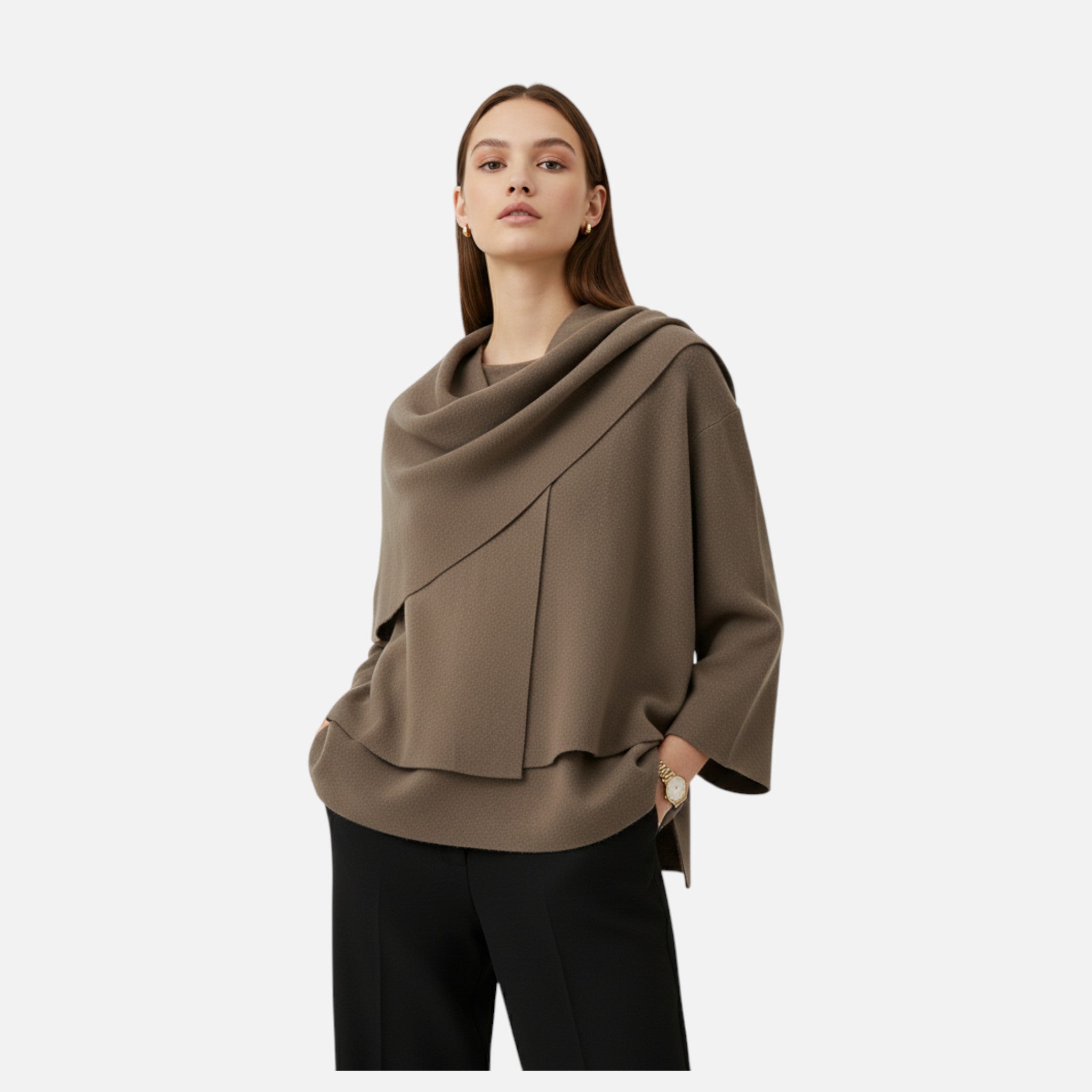 Valenta Mode | Damska Kurtka-Sweter na Zimę – Ciepło, Styl i Komfort