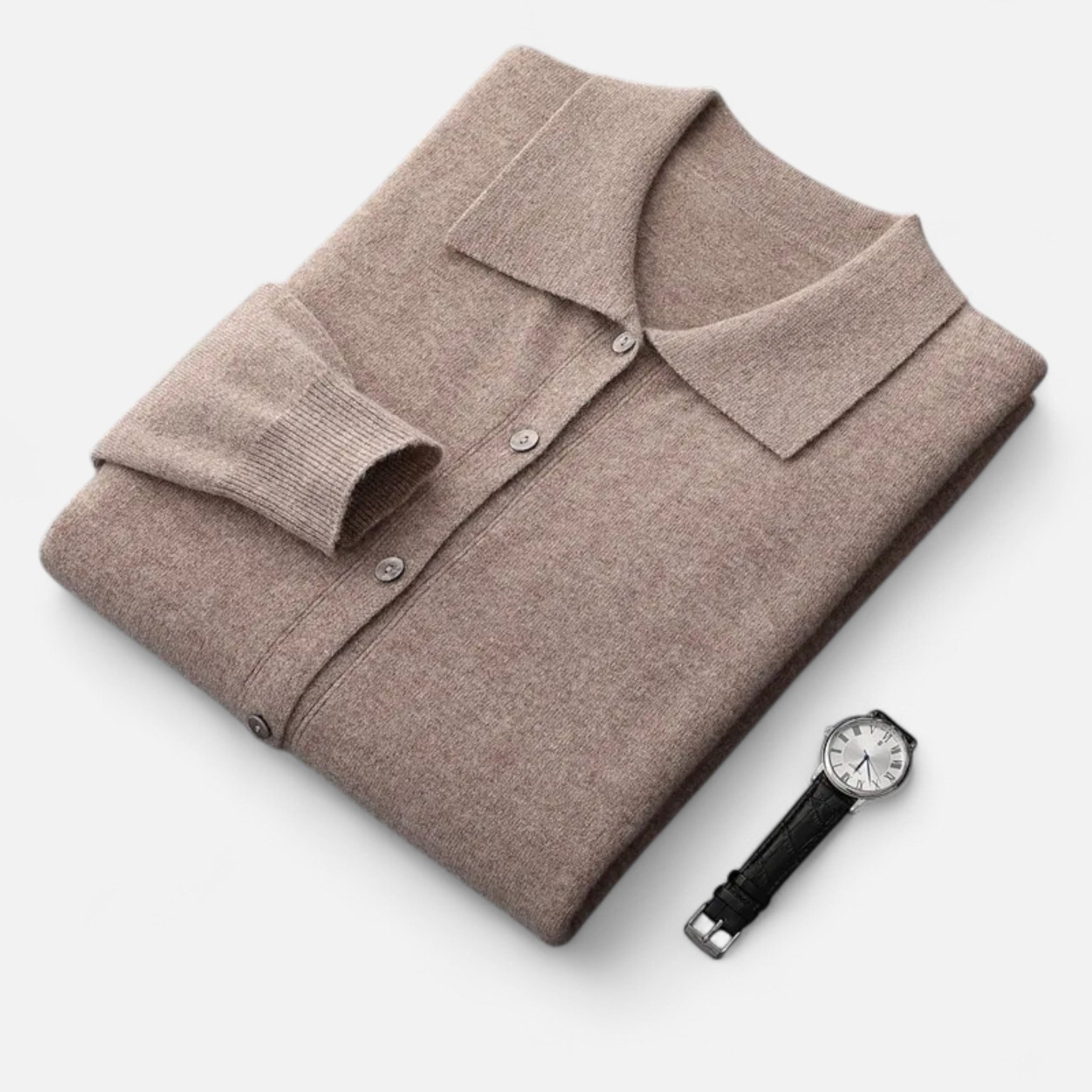 Valenta Mode | Męska Koszula z Guzikami w Kolorze Kontrastowym