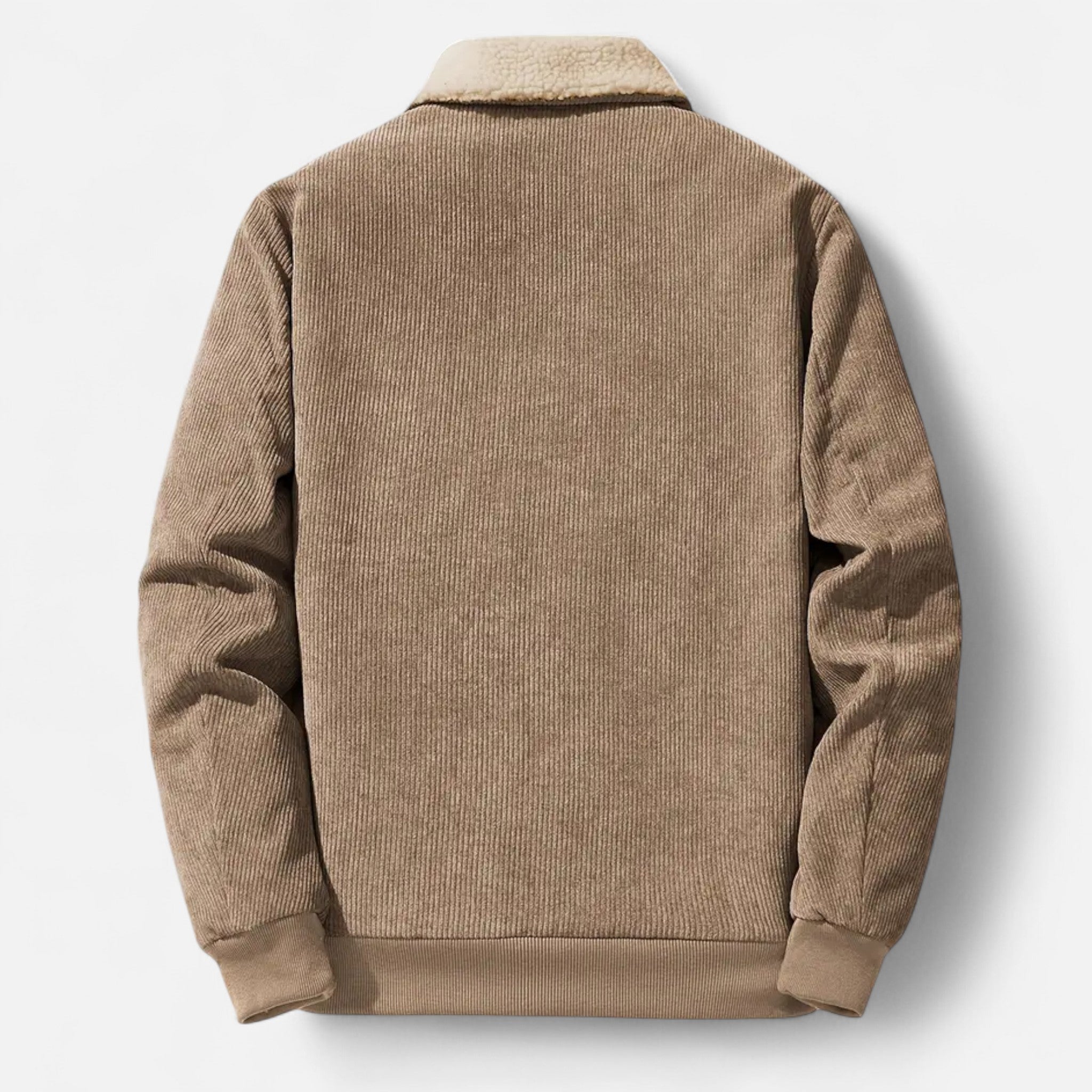 Valenta Mode | Męska Pikowana Kurtka z Polarem – Ciepło i Styl w Jednym