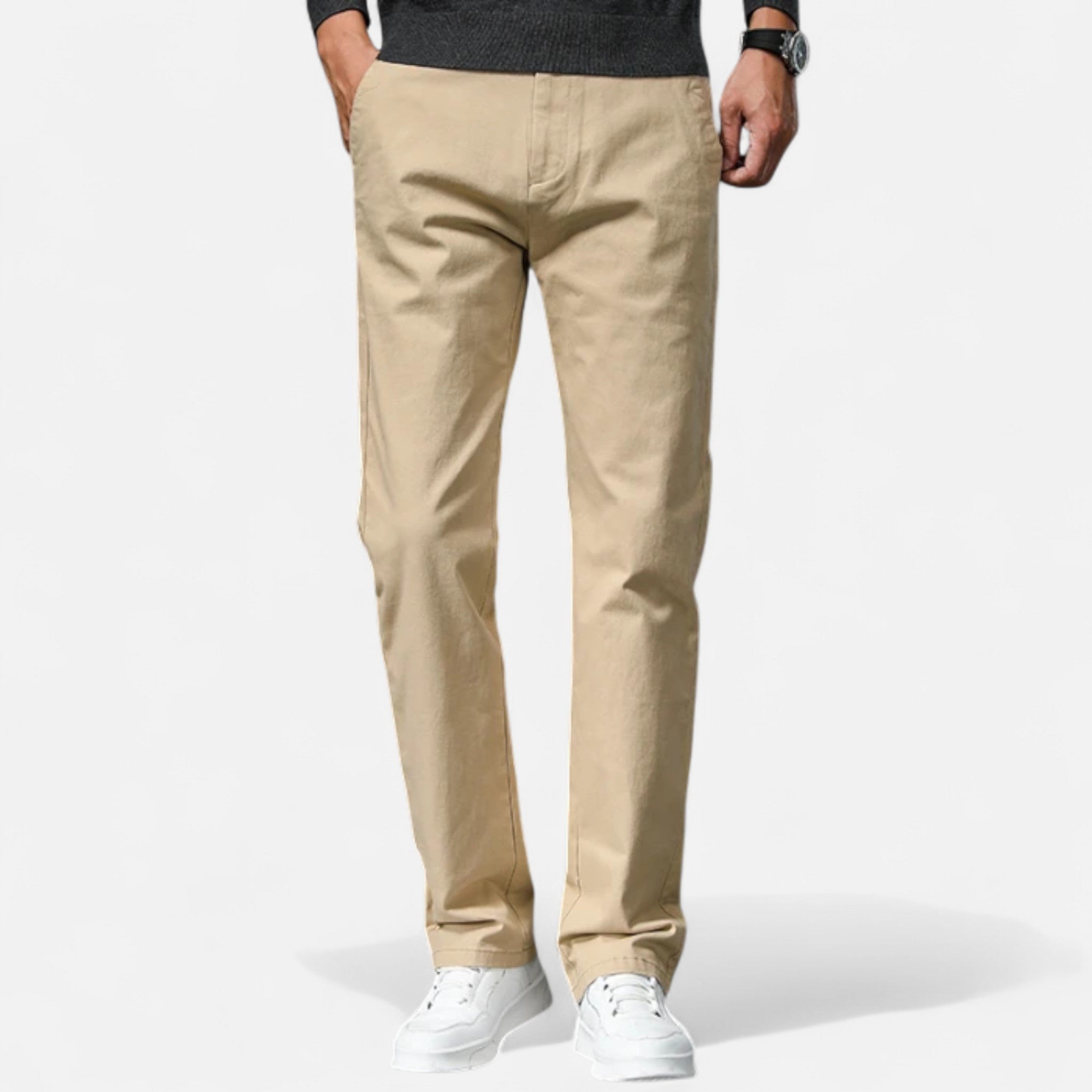 Valenta Mode | Męskie Spodnie Bawełniane – Casualowa Elegancja