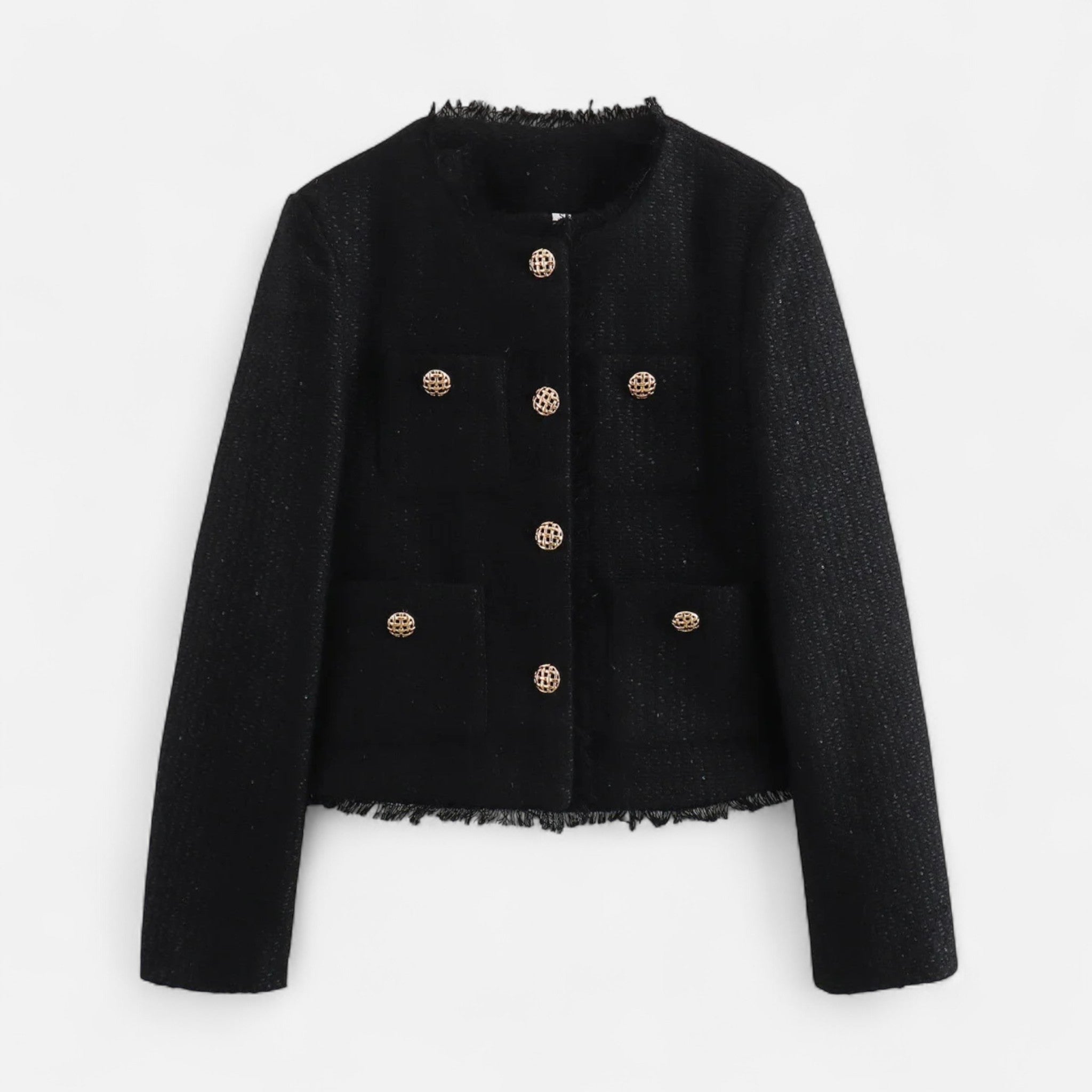 Valenta Mode | Damska Elegancka Marynarka Tweedowa – Ponadczasowy Styl