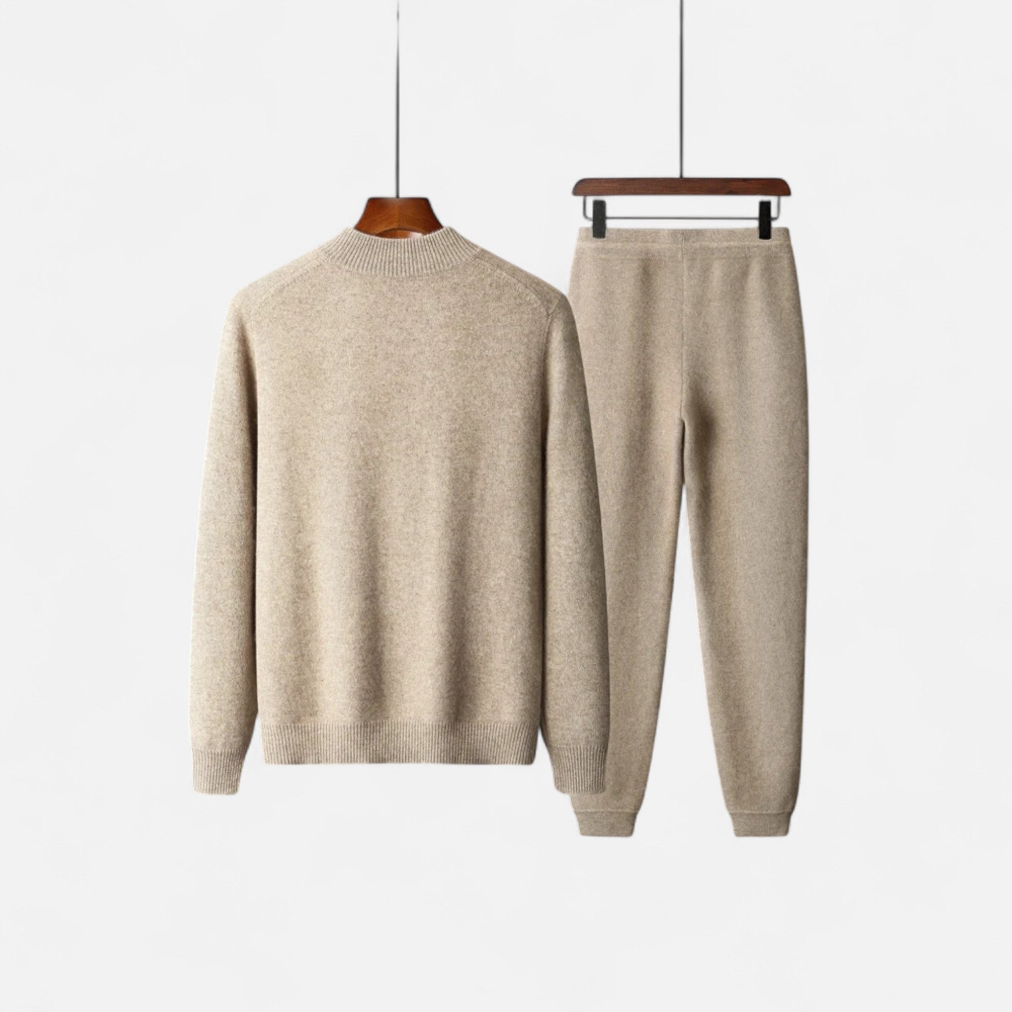 Valenta Mode | Męski Dwuczęściowy Zestaw z Wełny Merino – Klasyczna Elegancja