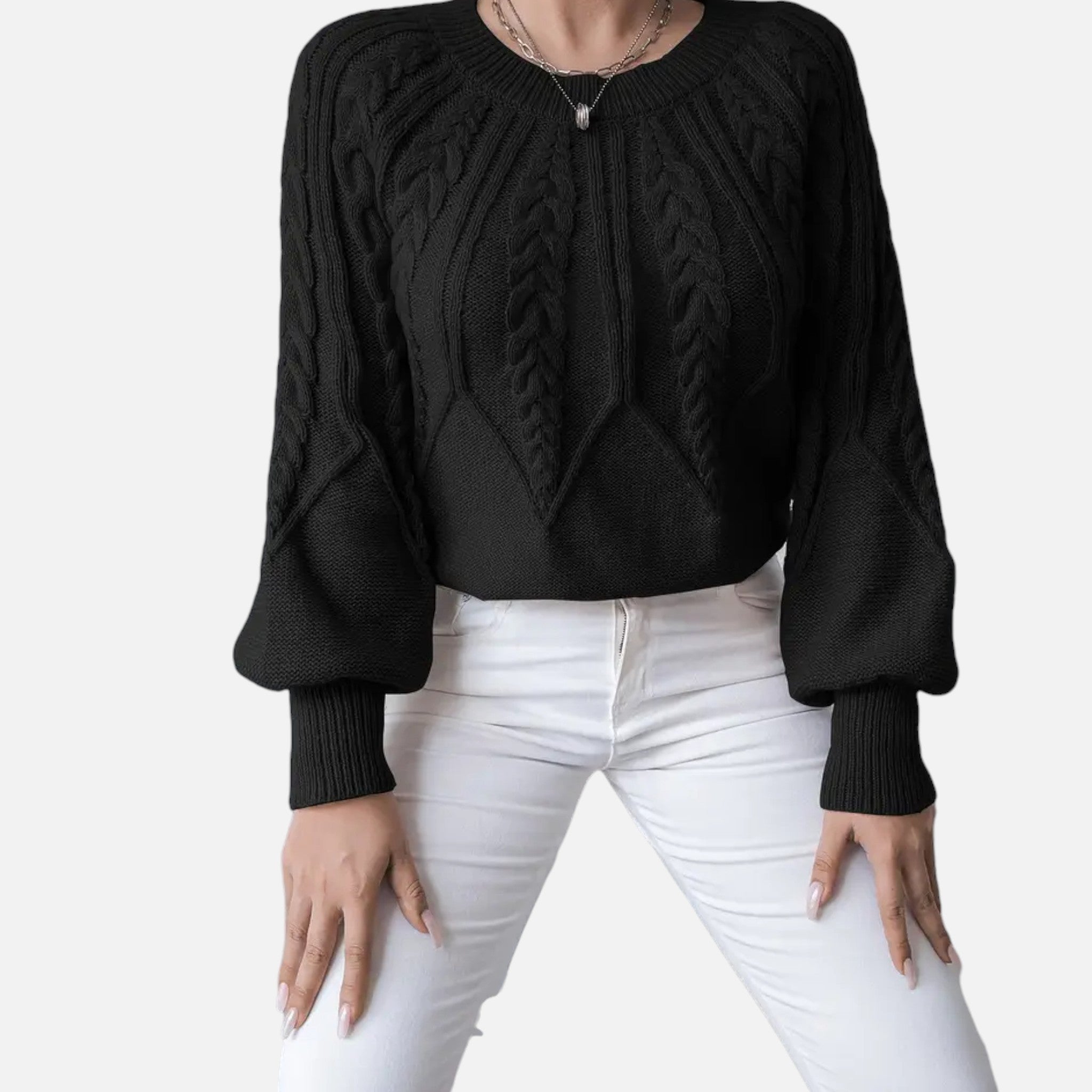 Valenta Mode | Damski Miękki Sweter Zimowy – Ciepło i Elegancja w Jednym