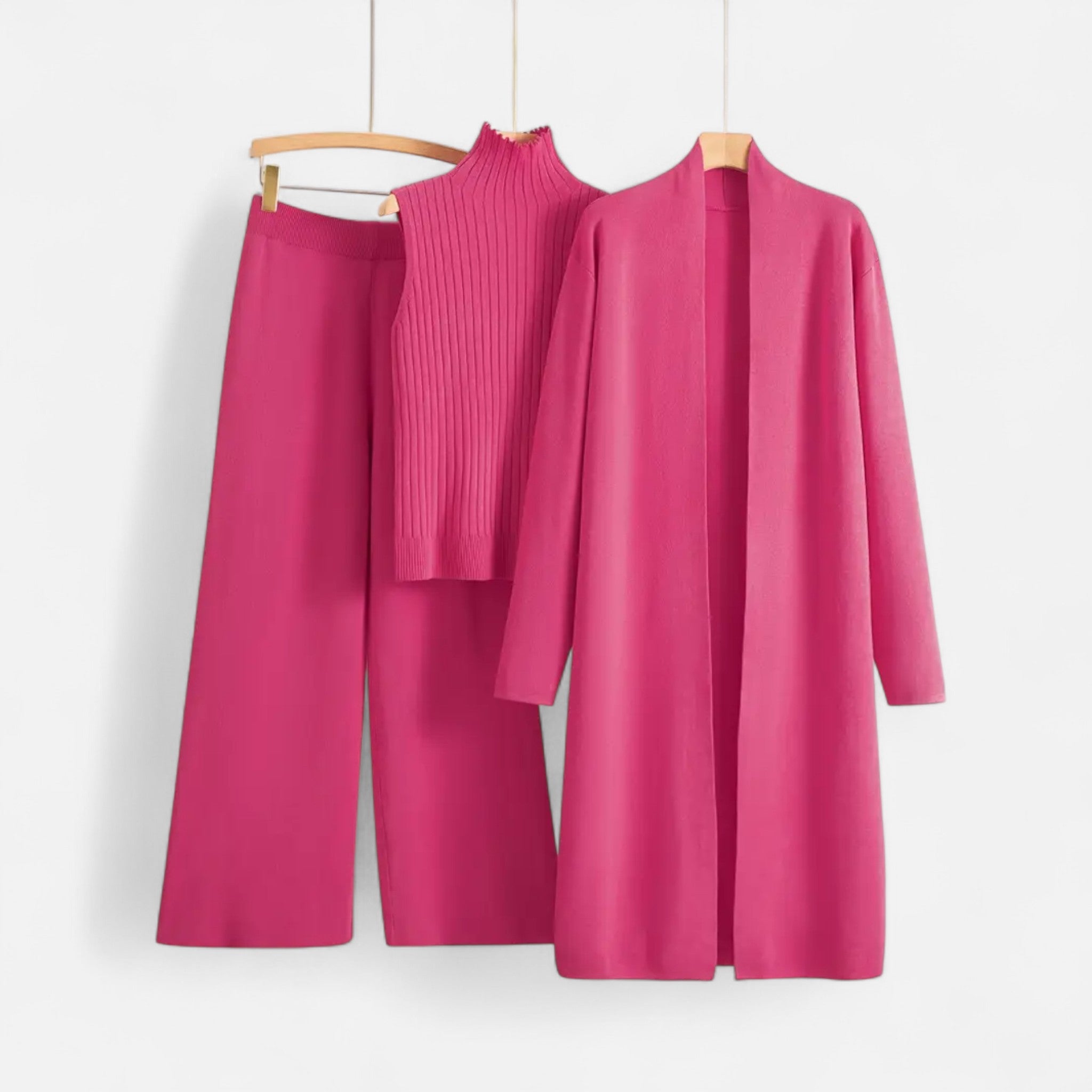 Valenta Mode | Damski Zestaw 3-Częściowy – Jesień/Zima Elegancja