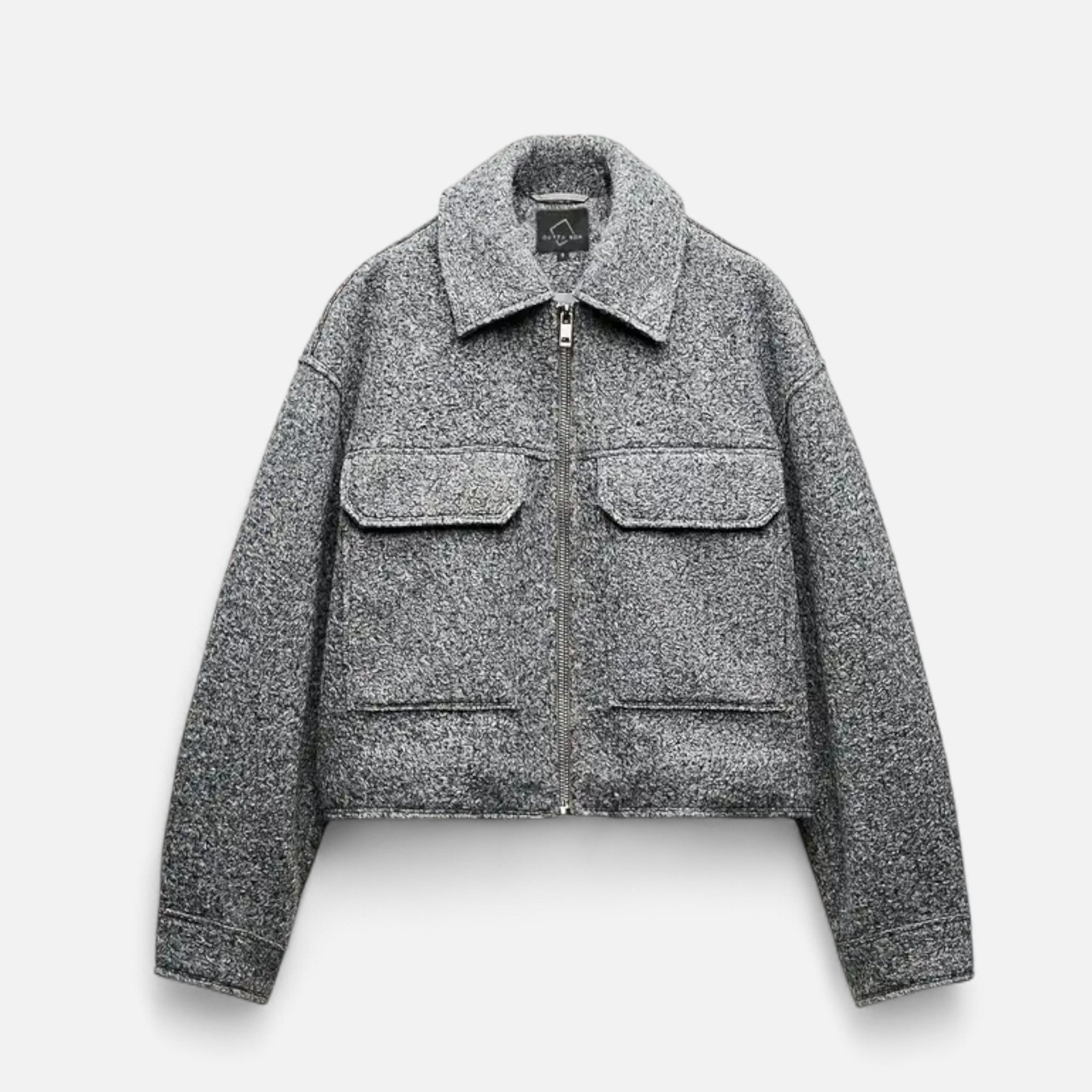 Valenta Mode | Damska Tweedowa Marynarka Oversize – Klasyczna Elegancja