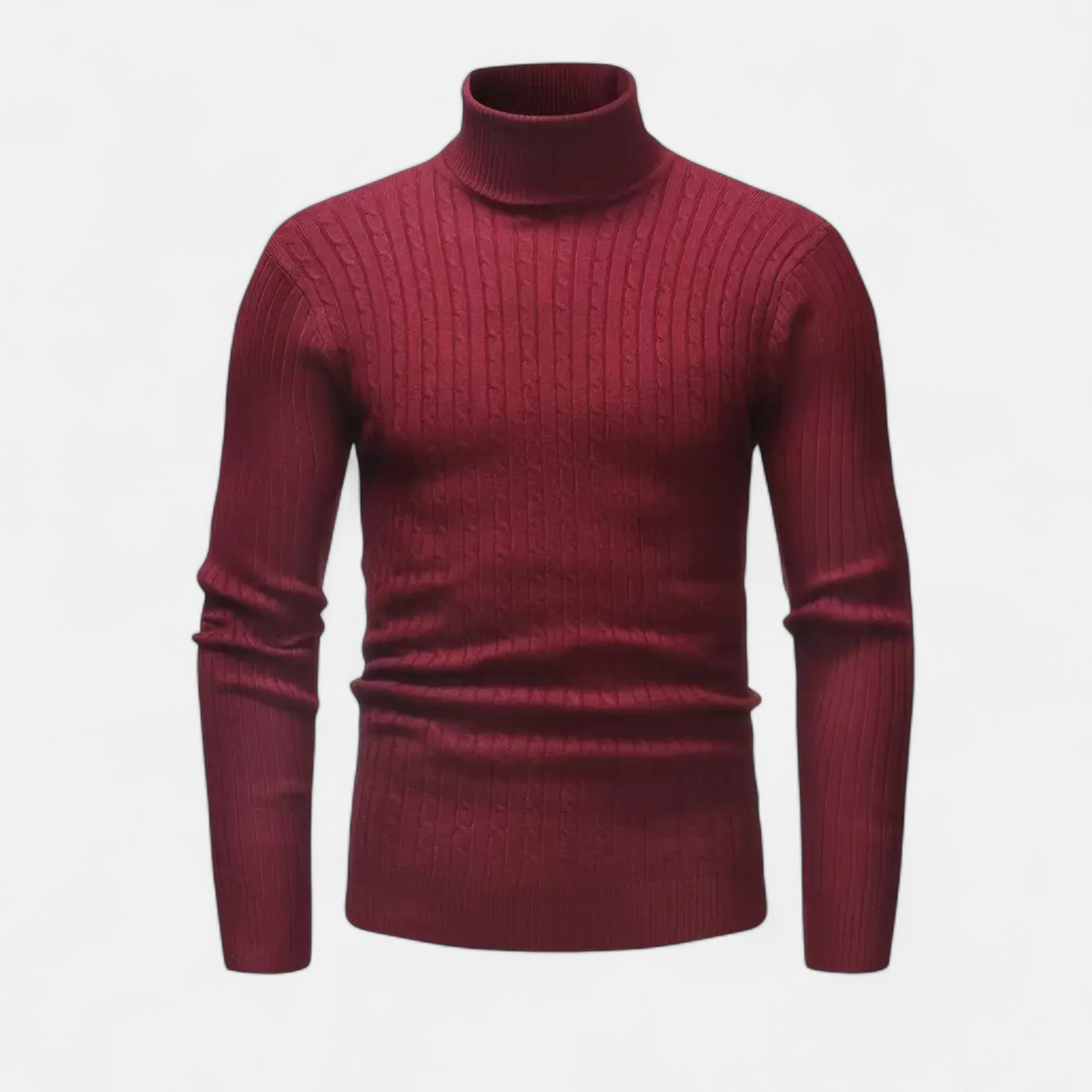 Valenta Mode | Męski Sweter z Golfem – Ponadczasowa Elegancja