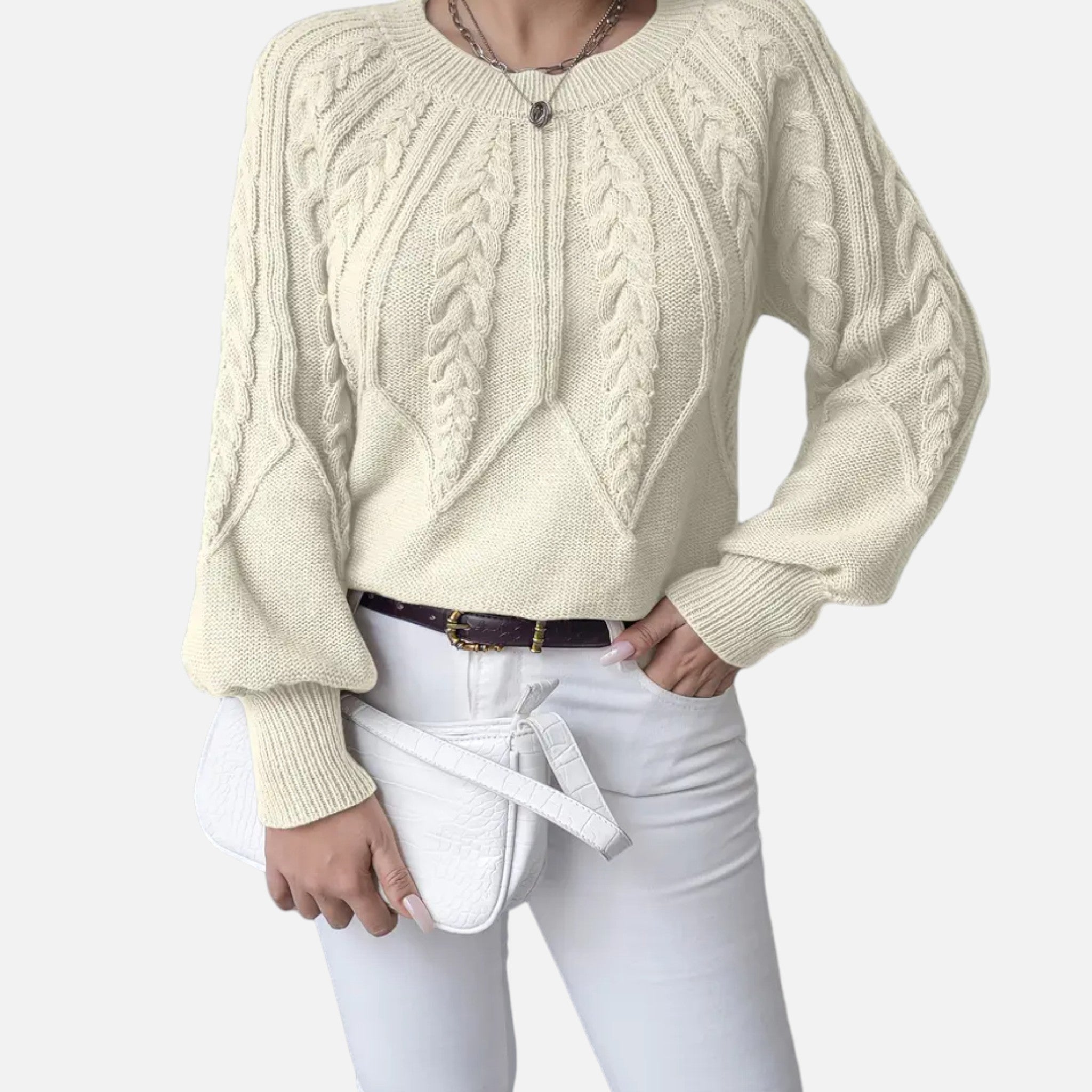 Valenta Mode | Damski Miękki Sweter Zimowy – Ciepło i Elegancja w Jednym