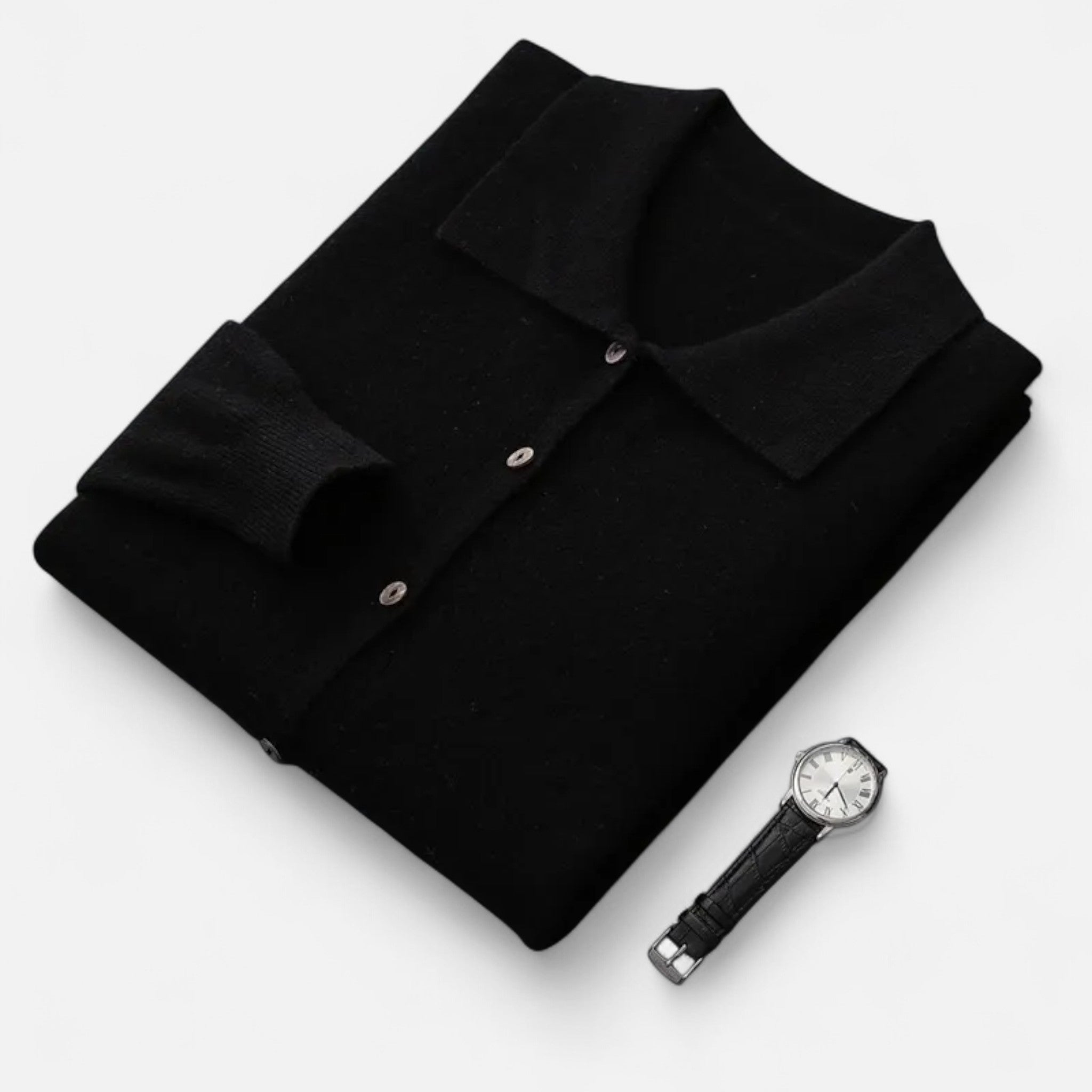 Valenta Mode | Męska Koszula z Guzikami w Kolorze Kontrastowym