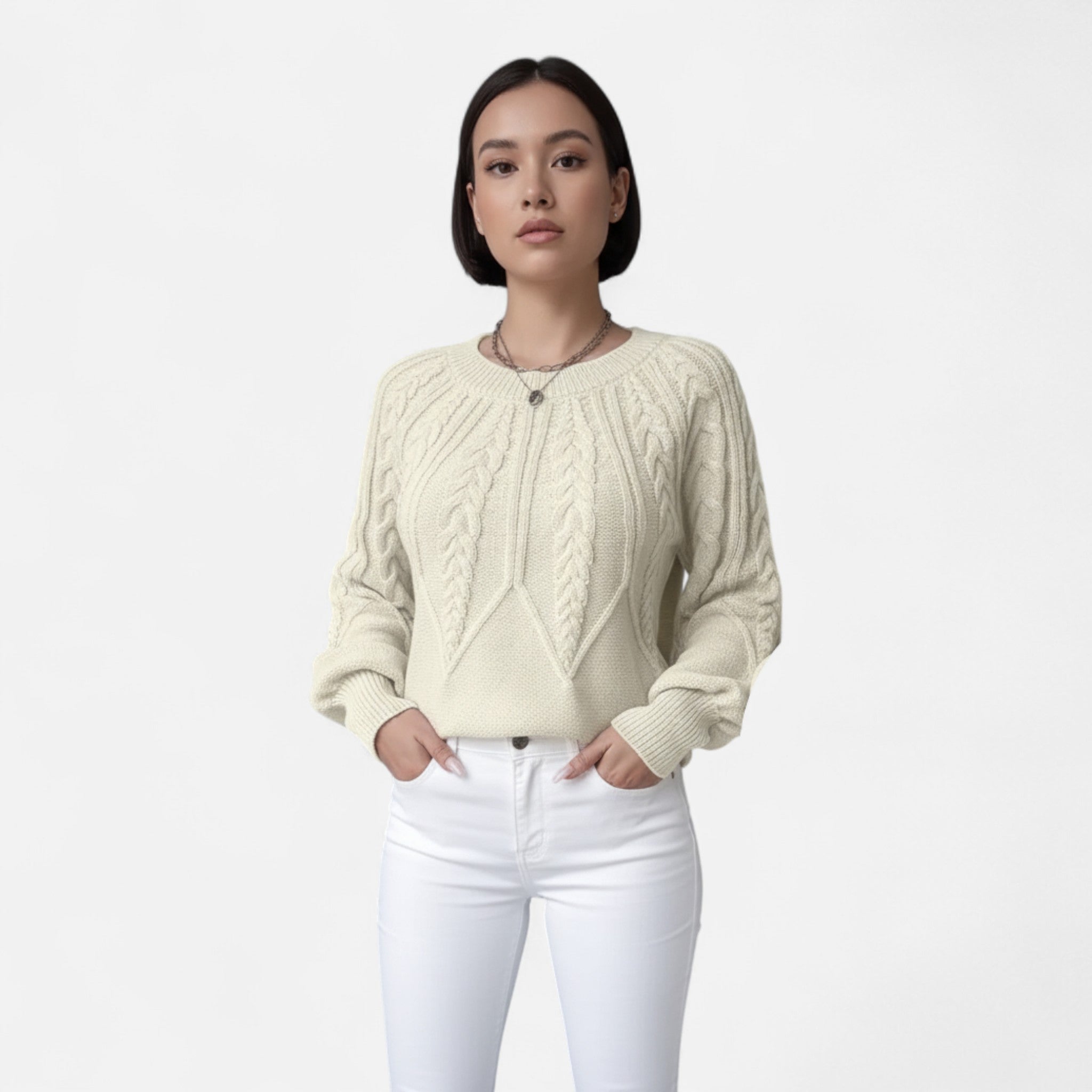 Valenta Mode | Damski Miękki Sweter Zimowy – Ciepło i Elegancja w Jednym