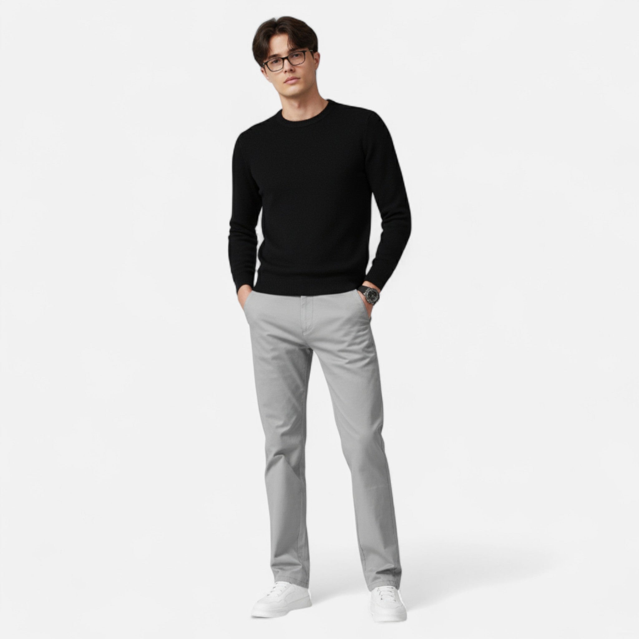 Valenta Mode | Męskie Spodnie Bawełniane – Casualowa Elegancja