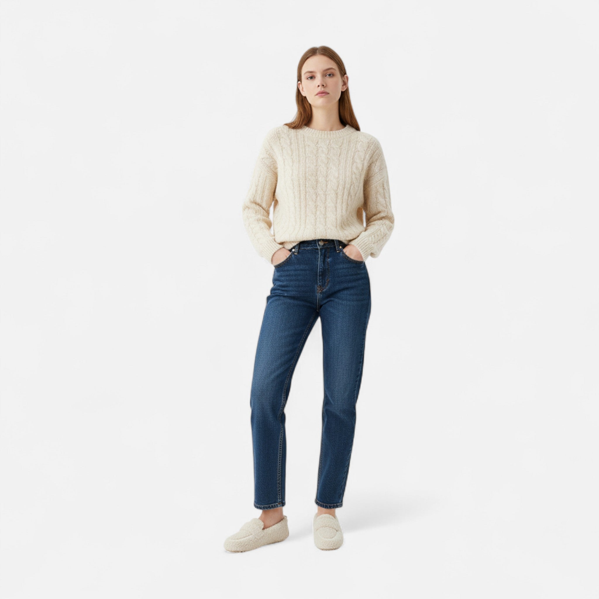 Valenta Mode | Damskie Zimowe Buty z Pluszem – Elegancja i Ciepło w Domowym Stylu
