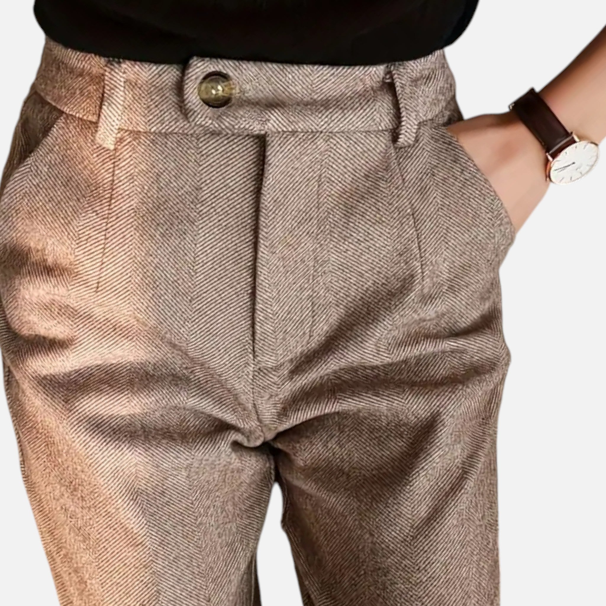 Valenta Mode | Damskie Stylowe Spodnie z Wysokim Stanem – Elegancja