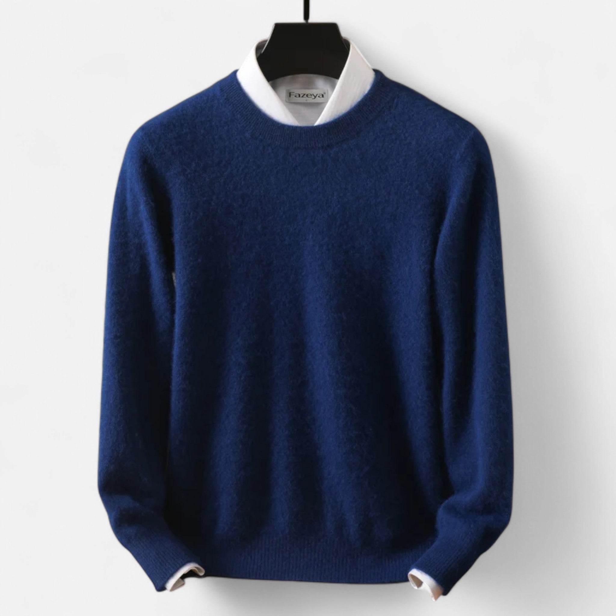 Valenta Mode | Męski Sweter z Kaszmiru Mink – Klasyczna Elegancja