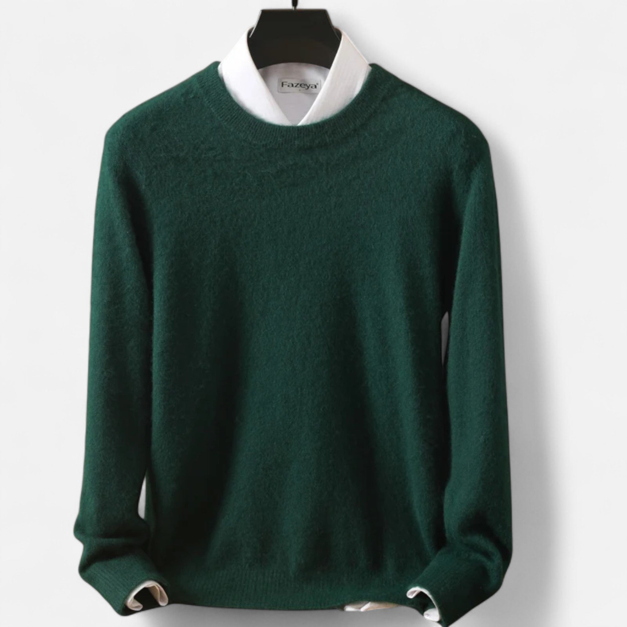 Valenta Mode | Męski Sweter z Kaszmiru Mink – Klasyczna Elegancja