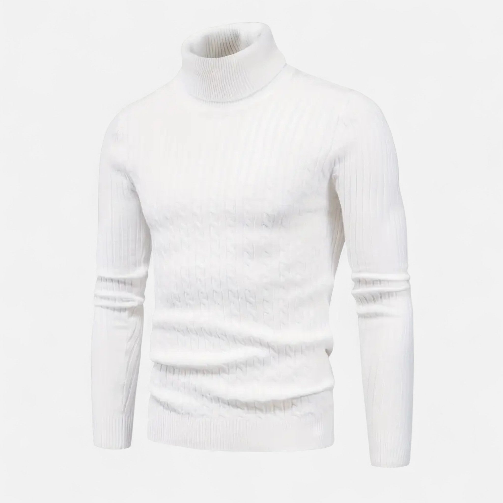 Valenta Mode | Męski Sweter z Golfem – Ponadczasowa Elegancja
